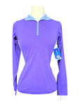 Dover Saddlery CoolBlast® 100 Long Sleeve Shirt in Purple