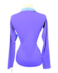 Dover Saddlery CoolBlast® 100 Long Sleeve Shirt in Purple
