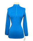EIS 'MegaHeat' 1/4 Zip Base Layer in Marine Blue