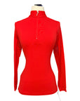 EIS 1/4 Zip Base Layer in Red