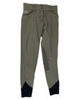 Ghodho 'Aubrie Pro' Knee Patch Breeches in Taupe