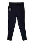 Black Heart Equestrian Breeches in Black