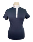 MaKeBe 'Caroline' Competition Polo in Blue