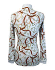 Royal Equestrian Base Layer in White/Royal