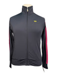 Kastel Fitted Full Zip Jacket in Black