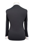 Equiline Competition Polo Shirt in Black