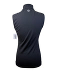 TKEQ 'Quinn' Sleeveless Shirt in Black
