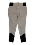 A Tiss B 'Romy' Self Knee Patch Breeches in Tan