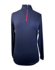 Kastel Signature Long Sleeve Shirt in Navy