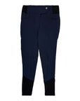 A Tiss B 'Romy' Self Knee Patch Breeches in Navy