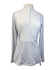 RJ Classics 'Liv' Long Sleeve Show Shirt in Blue Bits