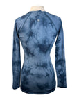 Goode Rider 1/2 Zip Bamboo L/S Shirt in Grey Chains