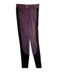 Horze Full Seat Tights in Plum/Black