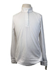 RJ Classics 'Maddie' Show Shirt in White/Mermaid