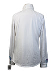 RJ Classics 'Maddie' Show Shirt in White/Mermaid