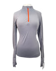Noble Outfitters 1/4 Zip Shirt in Grey