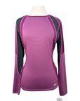 Kerrits Baselayer Top in Purple/Black