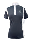 Kingsland Classic Collection Short Sleeve Show Shirt in Navy