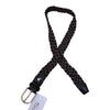 Ovation Braided Stretch Belt in Grey/Brown/Black