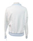 Pomme 'Hay' Crewneck in White/Blue