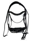 Halter Ego 'Natalie' Patent Flash Bridle in Black