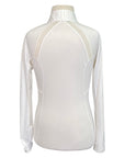Ariat 'Sunstopper 2.0' Show Shirt in White - Children's Large