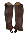 DeNiro Half Chaps in Brown