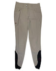 Cavalleria Toscana 'American' High Rise Jumping Breeches in Tan
