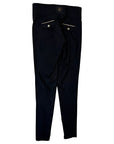 Sync Equestrian Dragon Rhinestone Breeches in Black