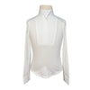 Chestnut Bay SkyCool® 'Liberty' Youth Long Sleeve Show Shirt in White/Floral