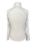 Chestnut Bay SkyCool® 'Liberty' Youth Long Sleeve Show Shirt in White/Butterflies