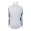 Chestnut Bay SkyCool® 'Liberty' Youth Long Sleeve Show Shirt in Wisteria/Butterflies