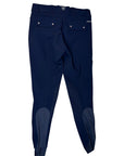 Ariat 'Tri Factor' Knee Patch Breeches in Navy