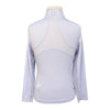 Chestnut Bay Performance Rider SkyCool® Long Sleeve Youth Shirt in Wisteria