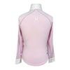 Chestnut Bay SkyCool® 'Liberty' Youth Long Sleeve Show Shirt in Pink/Butterflies