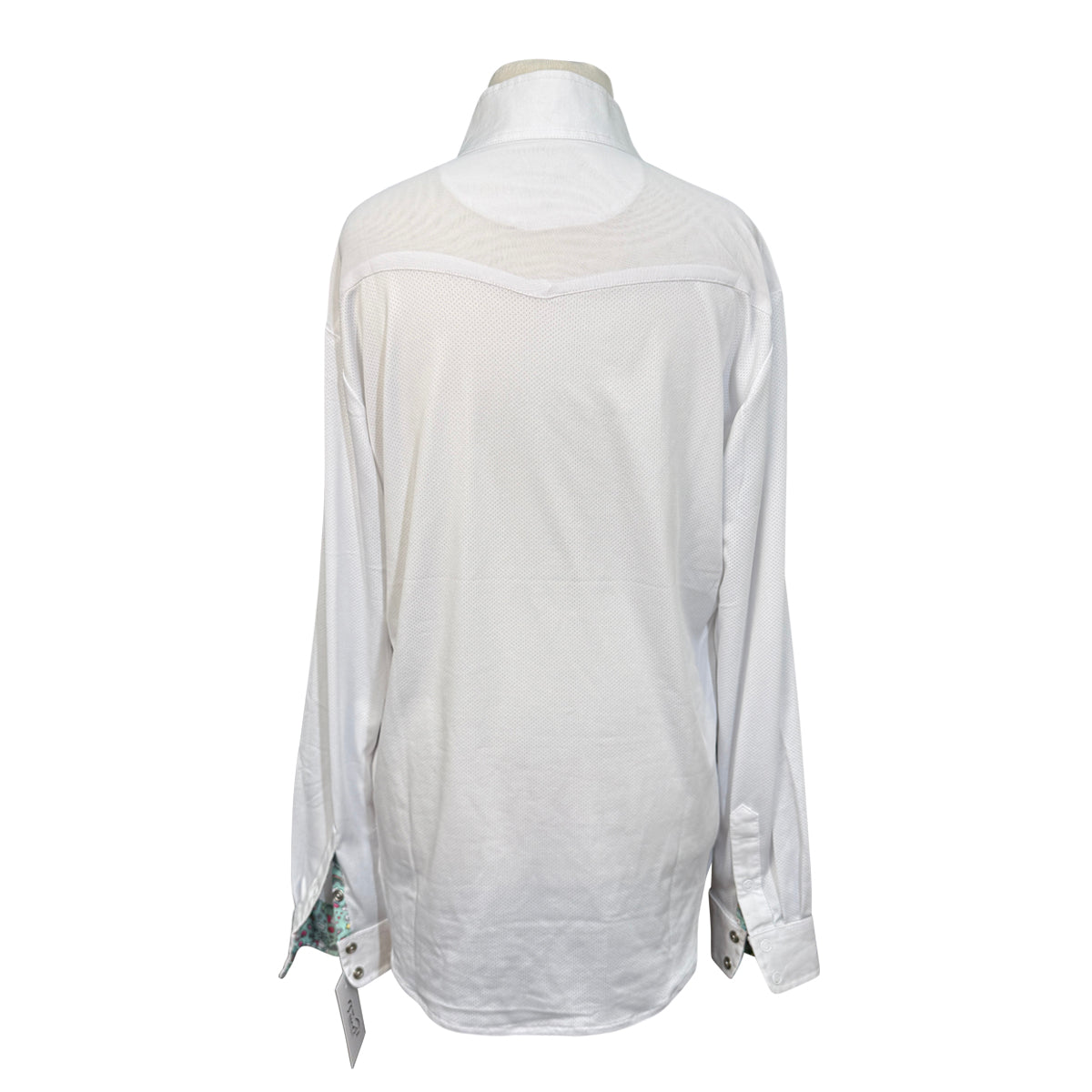 Ovation Ellie Tech Show Shirt in White/Unicorns
