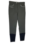 Harcour 'Jane' Breeches in Army Green