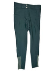 Free Ride Equestrian 'Lux' Full Seat Breeches in Forest Green