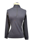 EIS 1/4 Zip Base Layer in Black
