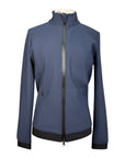 Alessandro Albanese 'Respira' Bonded Fleece Jacket in Navy