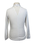 Kerrits Kids 'Encore' Long Sleeve Show Shirt in White