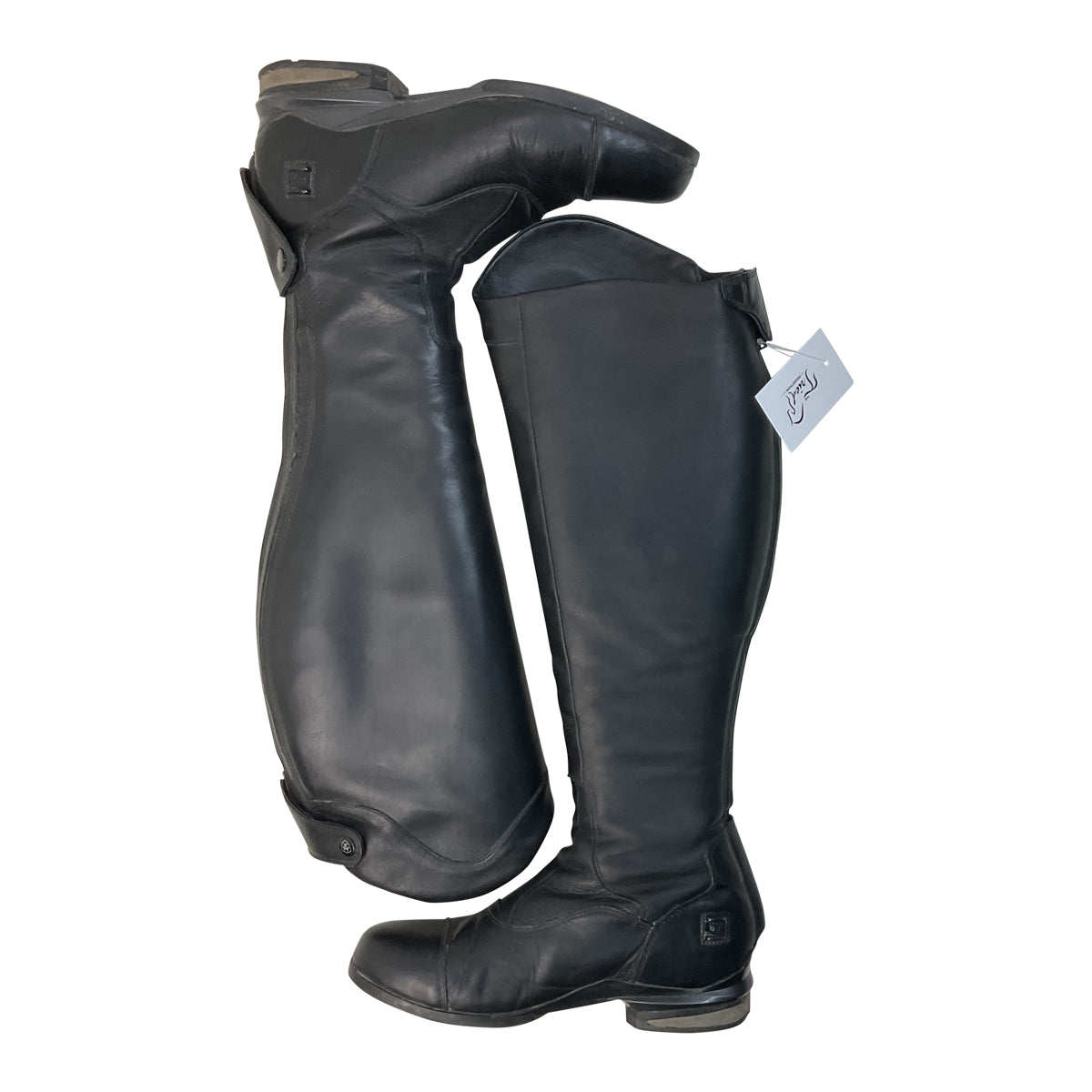 Ariat Nitro Max Tall Riding Boots in Black Women s 8.5 Med Wide The Tried Equestrian