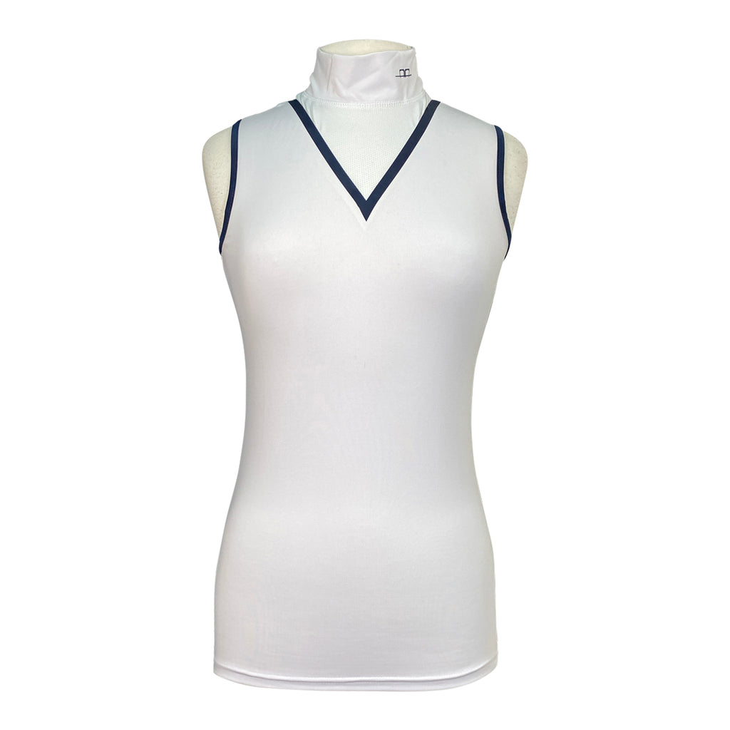 AA Platinum 'Mina' Sleeveless Top in White