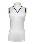 AA Platinum 'Mina' Sleeveless Top in White