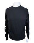 Aqua Star Cashmere Sweater in Black