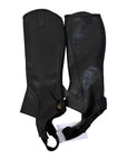 Horze 'Desta' Synthetic Half Chaps in Black