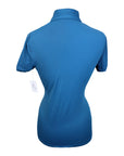 Tailored Sportsman 'Ice Fil' Short Sleeve Shirt in Marina - Women's Medium