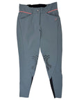 Horse Pilot 'X-Design' Knee Patch Breeches in Grey