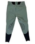 Horse Pilot 'X-Design' Knee Patch Breeches in Eucalyptus