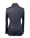 Harcour Jade Perforated Competition Jacket in Black - Women's Large